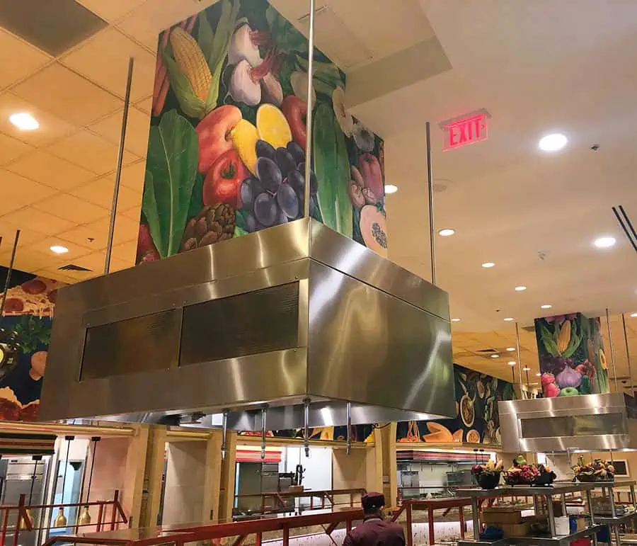 El mejor buffet de mariscos en Las Vegas.
