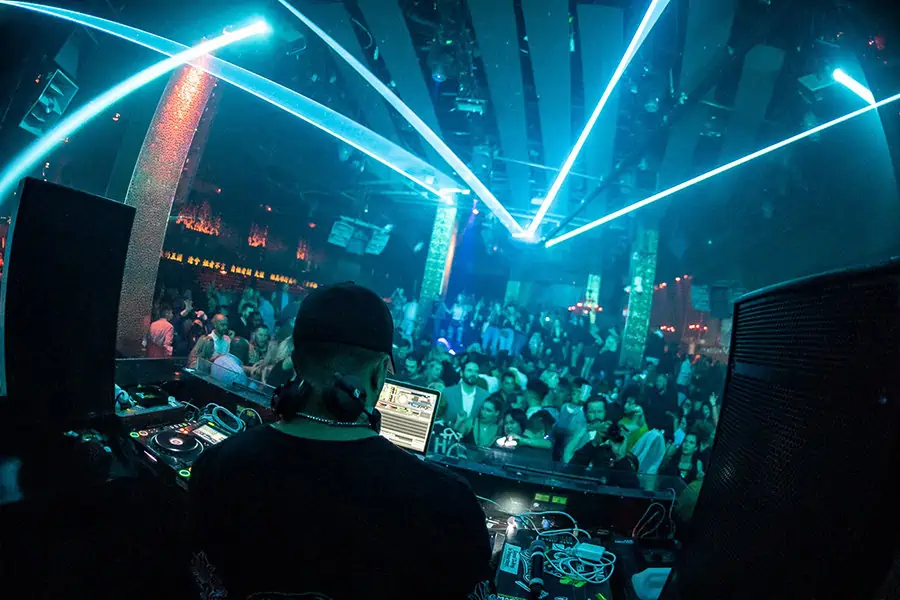 Horario de DJ de Las Vegas