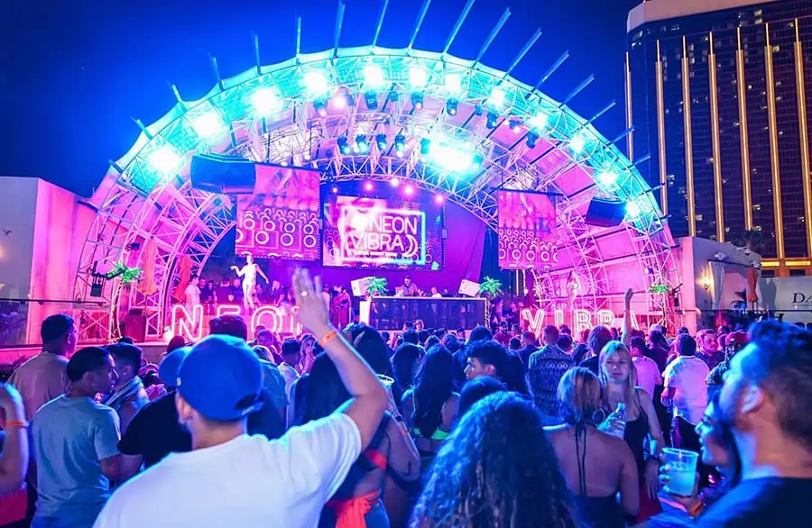 Horario de DJ de Las Vegas