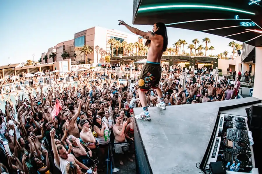 Horario de DJ de Las Vegas