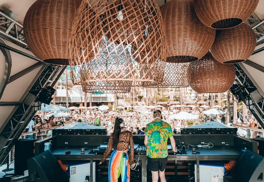 Horario de DJ de Las Vegas