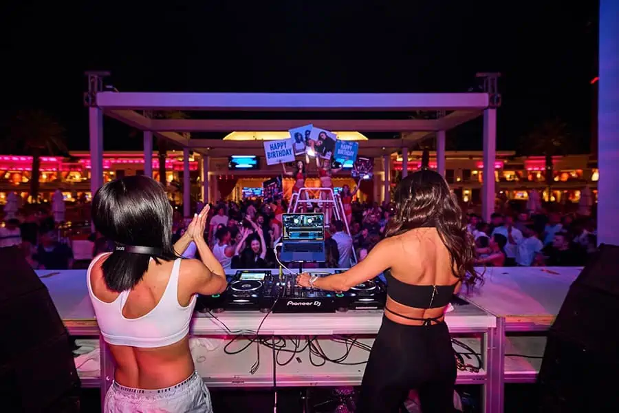 Horario de DJ de Las Vegas