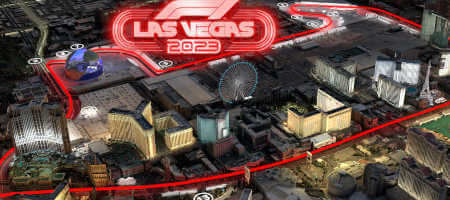 Mapa del Strip de Las Vegas 2023