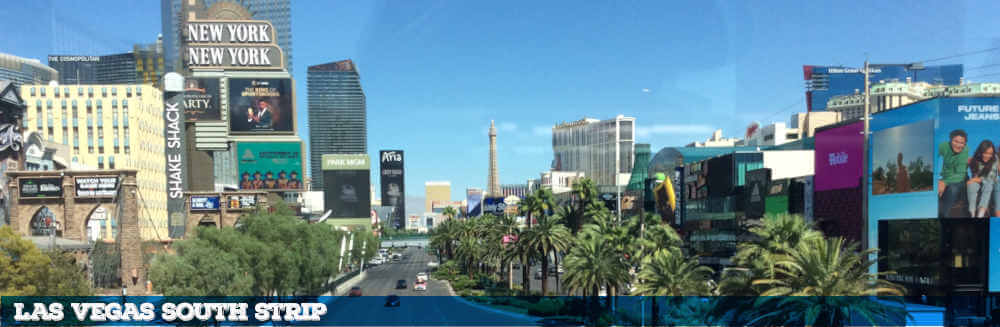 Mapa del Strip de Las Vegas 2023