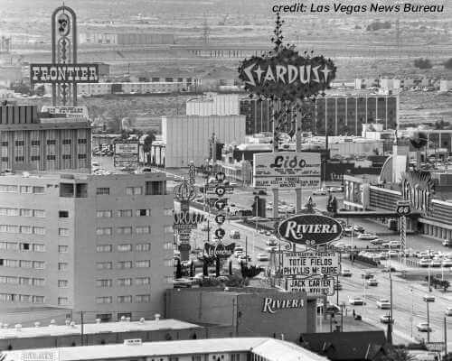 Mapa del Strip de Las Vegas 2023