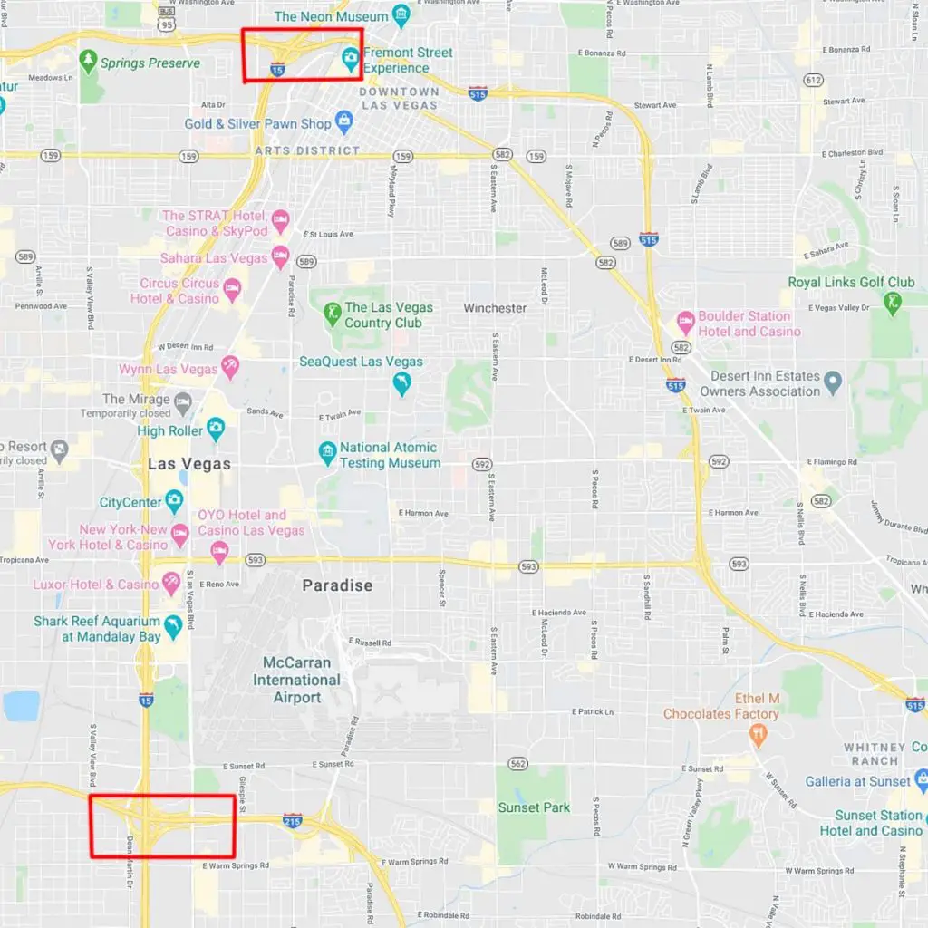 ¿Qué tan malo es el tráfico en Las Vegas? (Lo que necesitas saber)