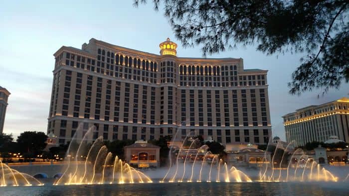 Horarios, horarios y canciones de la Fuente del Bellagio