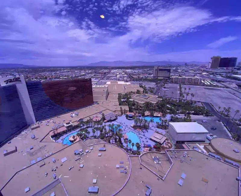 4 piscinas en Rio Las Vegas: horarios, precios
