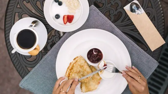 Desayuno en París Las Vegas