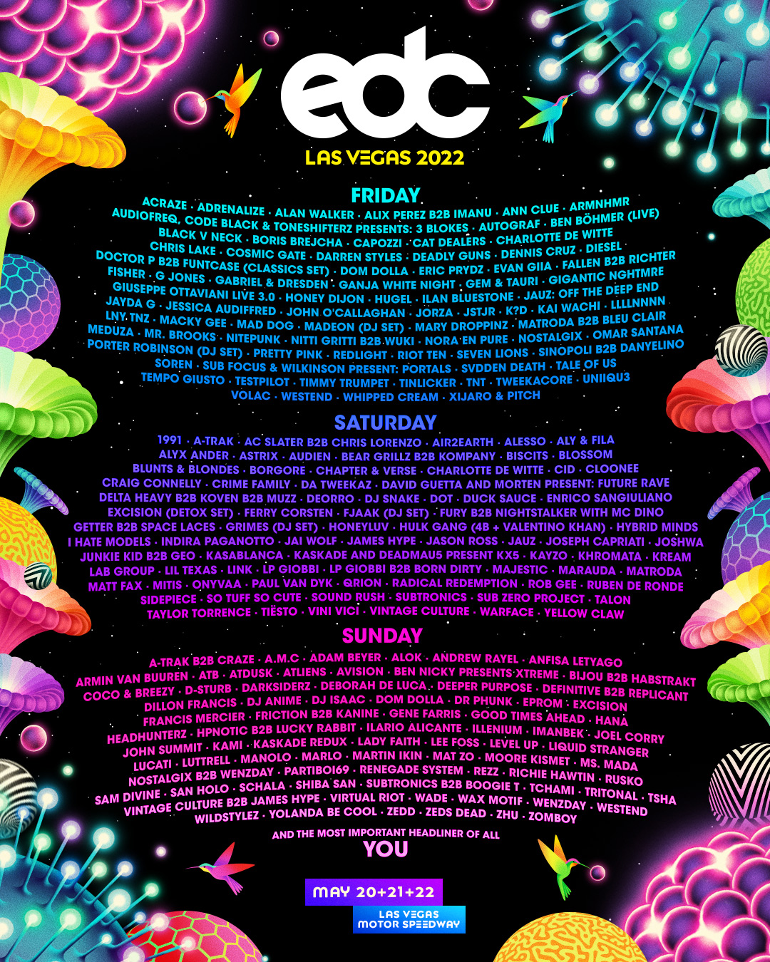 EDC Las Vegas: la guía completa EDC Las Vegas: la guía completa
