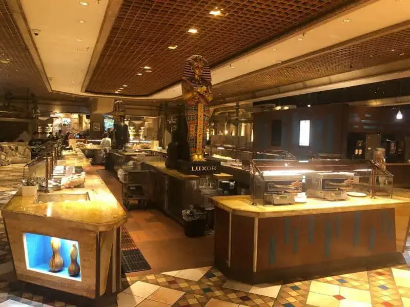 El buffet en Luxor 2023: menú, precios