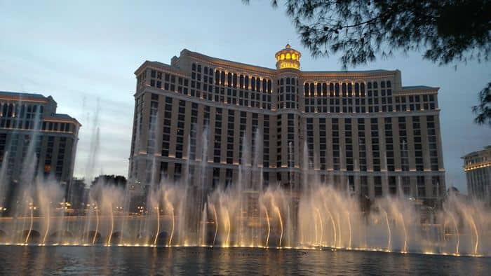 Horarios, horarios y canciones de la Fuente del Bellagio