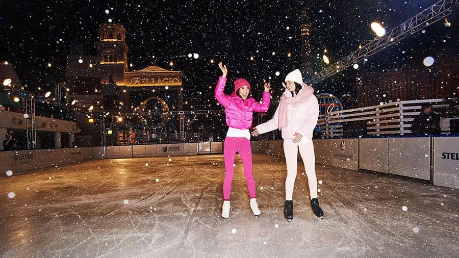Las 4 mejores pistas de patinaje sobre hielo en Las Vegas