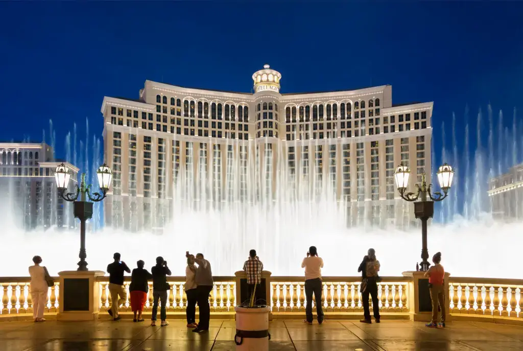 Hoteles en Las Vegas con vistas a la Fuente del Bellagio