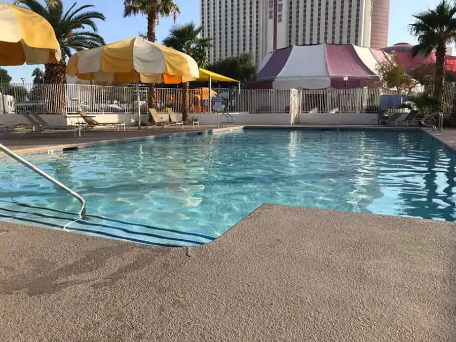 Piscina Piscina del circo en Las Vegas