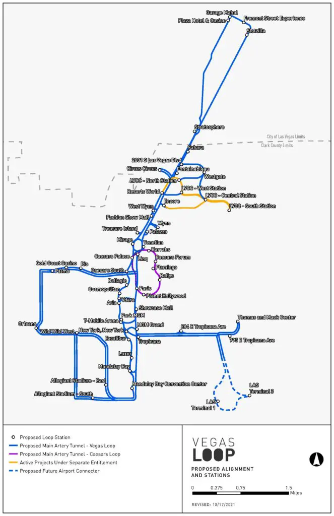 The Vegas Loop: estaciones actuales, costos y opciones de viaje The Vegas Loop: estaciones actuales, costos y opciones de viaje