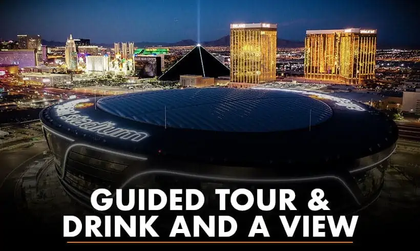 Tour por el estadio de los Raiders de Las Vegas