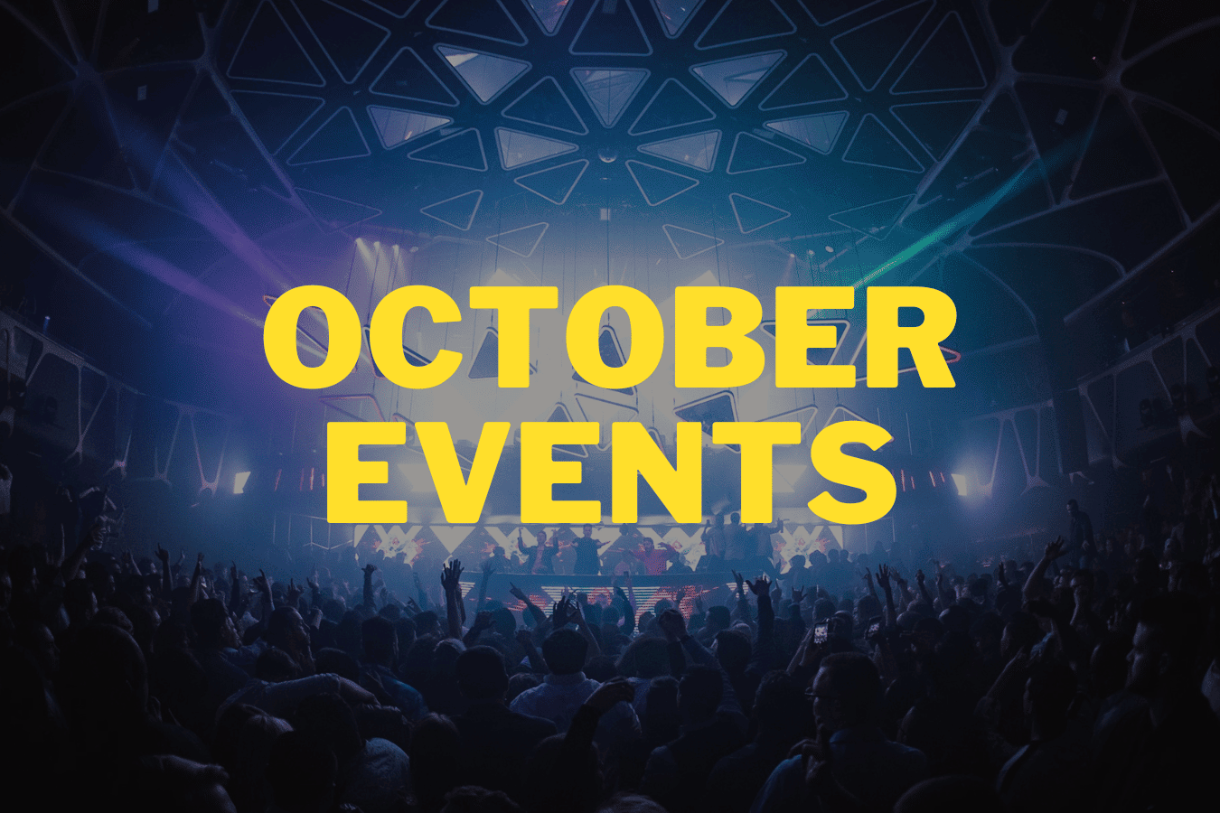 Calendario de DJ y eventos del club de Las Vegas de octubre [2024]