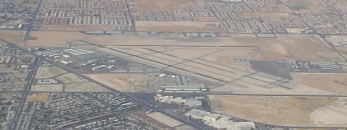 Carta al aeropuerto de North Las Vegas